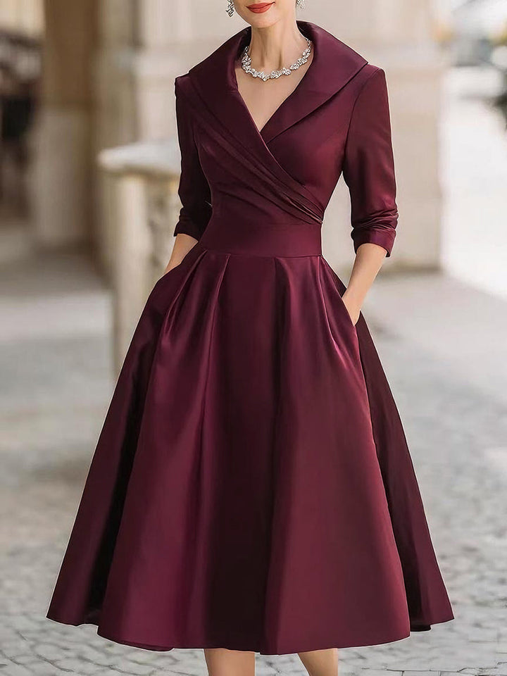 Lea | Elegantes Midikleid